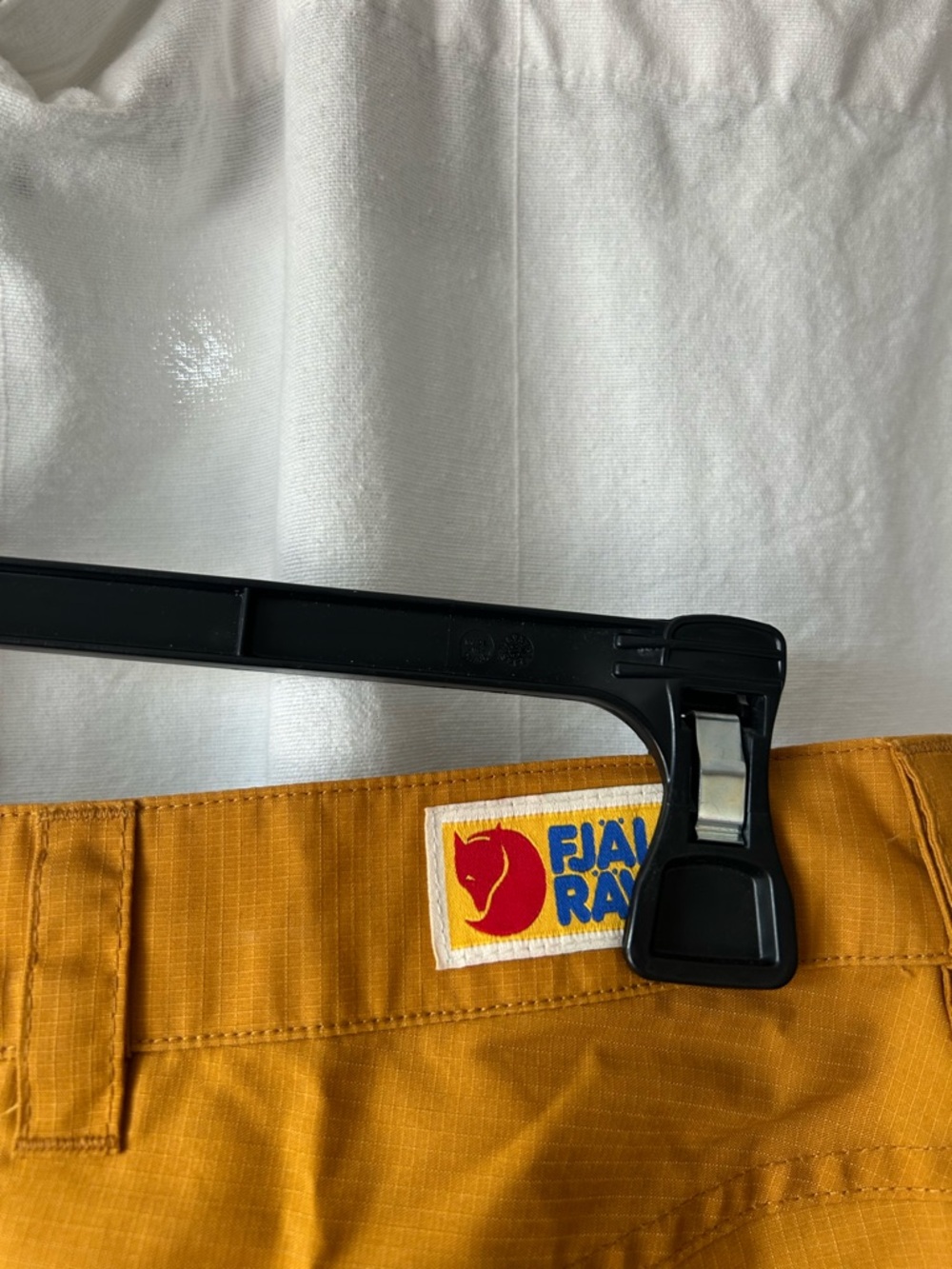 NWT Fjallraven Mustard Yellow Cargo Pants - Picture 5 of 10